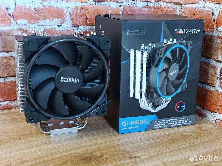 Кулер для процессора PCCooler GI-R66U TDP 240 Вт