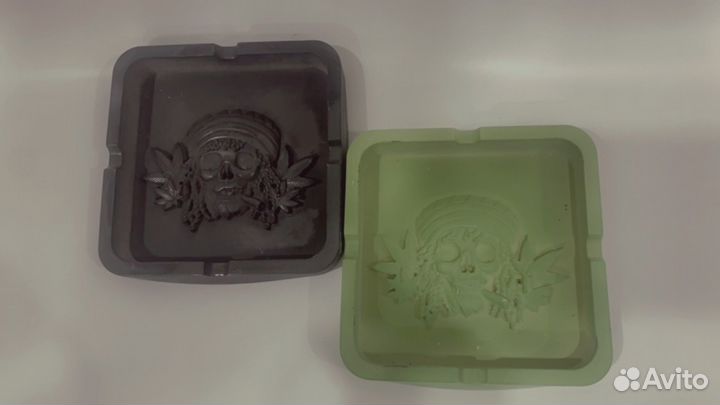 Пепельница из гипса