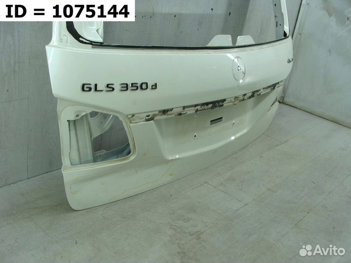 Дверь багажника Mercedes-Benz Gls X166 2015-2019