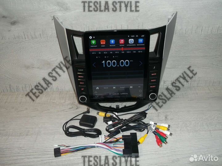 Магнитола Hyundai Solaris Tesla Android