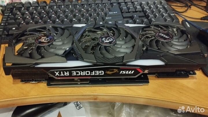 Видеокарта MSI GeForc RTX 2070 Super Gaming X Trio