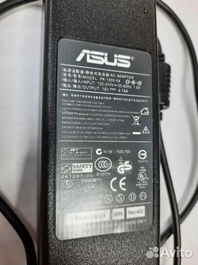 Блок Питания Asus (зарядное устройство)