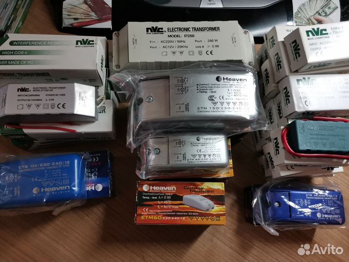 Трансформаторы понижающие 220/12 v