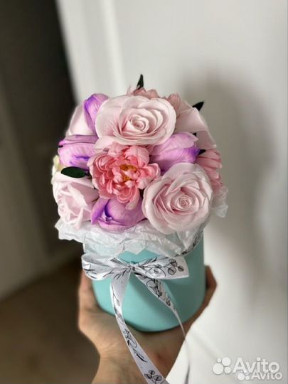 Букет из мыла