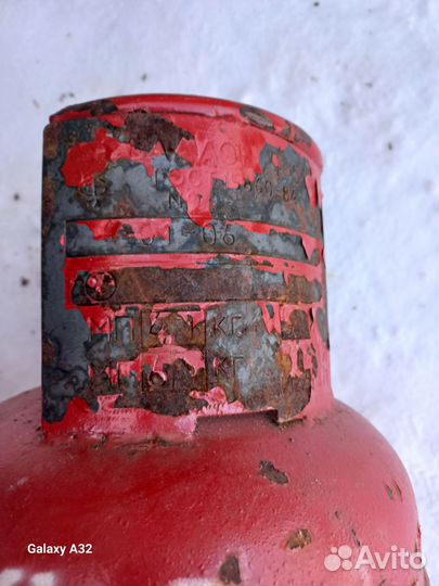 Газовый баллон для пропана 6 л