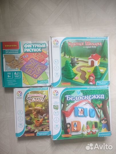 Настольные игры haba, bondibon, ravensburger