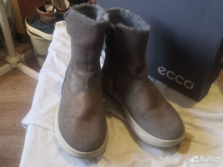 Полусапоги жен. зимние. Ecco Gydro Max.36р. Ориг