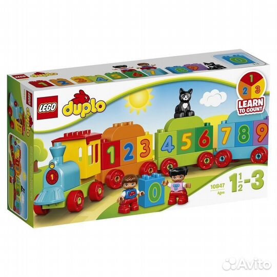 Поезд Lego duplo