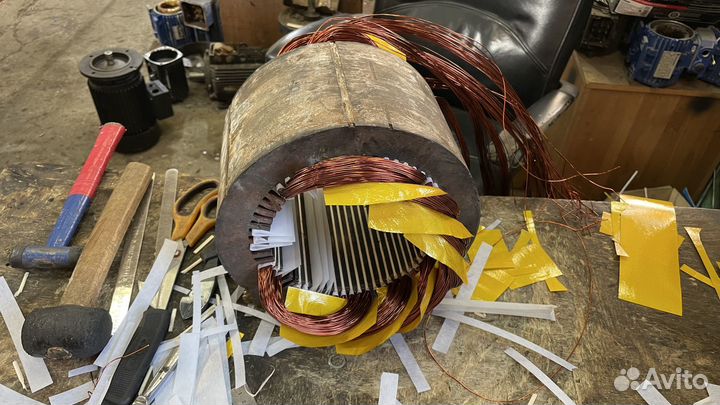 Ремонт и перемотка электродвигателей