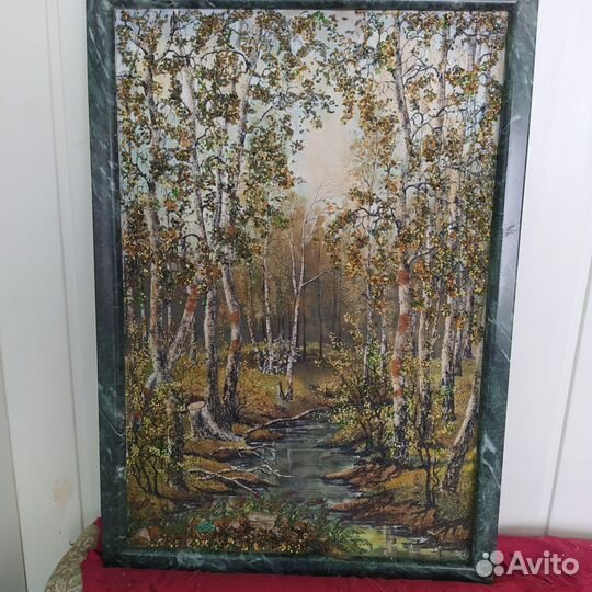 Картина из натурального камня