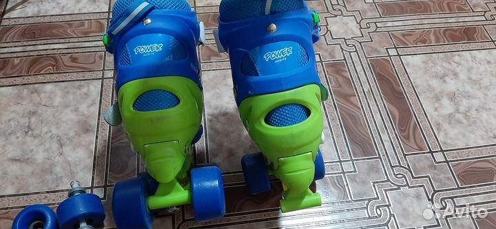 Роликовые коньки детские раздвижные