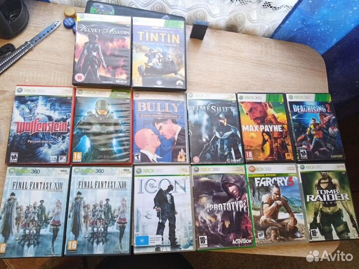 Диски на Xbox 360 на прошитую