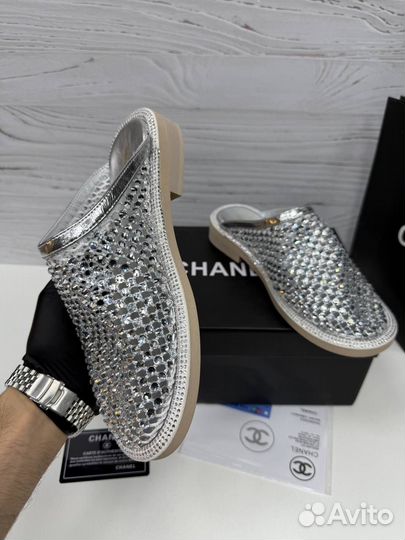 Сабо Тапочки Chanel женские Размер 36-40