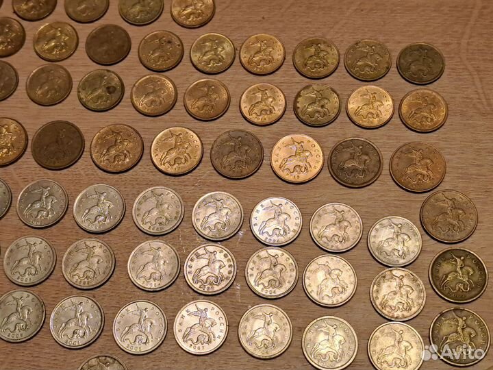 Коллекция монет РФ погодовка 1997-2015 копейки