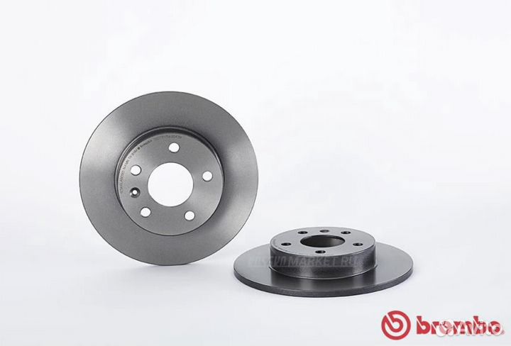 Brembo 08.7627.11 Диск тормозной UV Coated зад