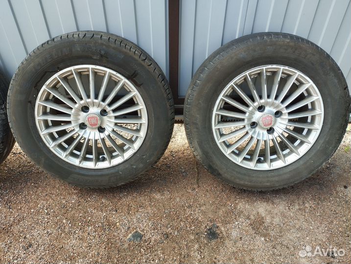 Литые диски R15 с шинами Michelin