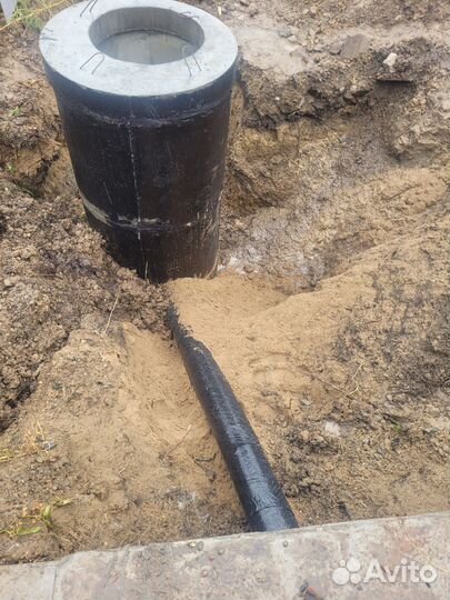 Монтаж септика, шамбо, водопровода под ключ