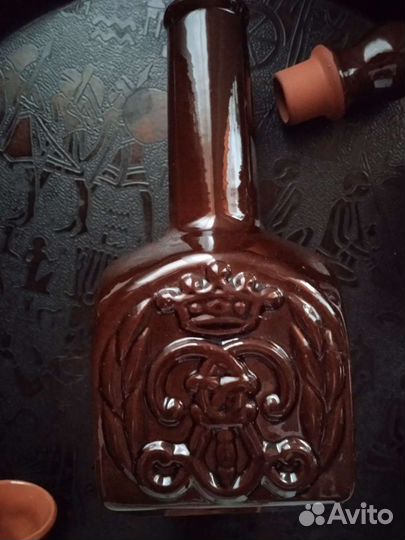 Графин и стопки времен СССР