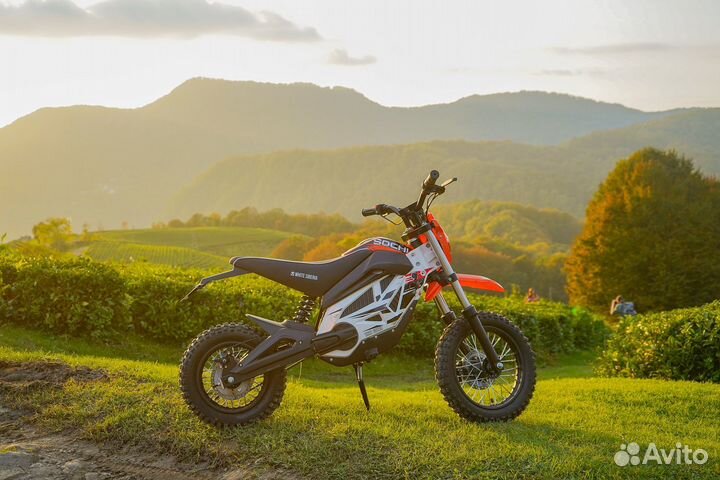 Электробайк white siberia sochi 1300W RED