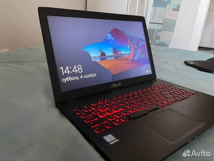 Игровой ноутбук asus
