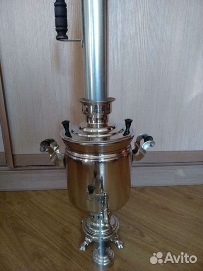 Самовар с трубой