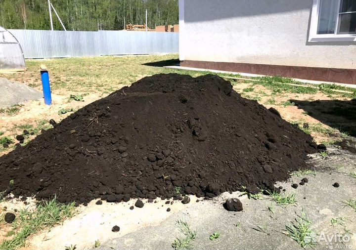 Земля плодородная чернозем грунт доставка ЗИЛ