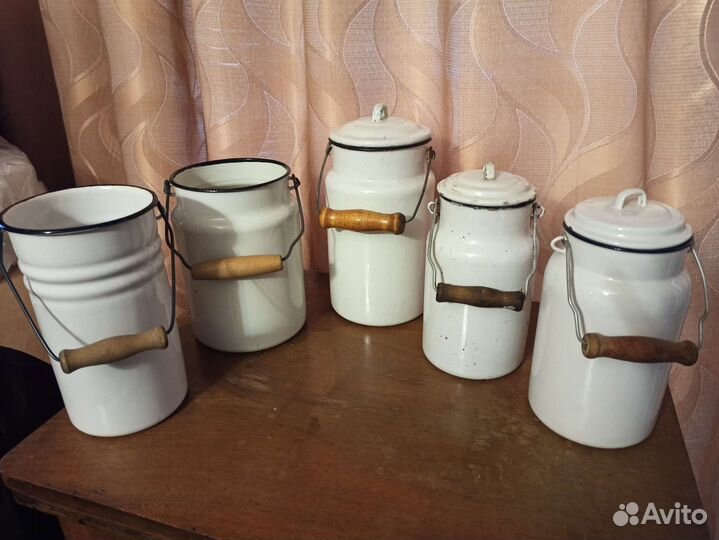 Бидон эмалированный СССР