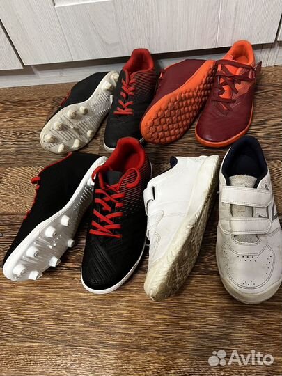 Бутсы футбольные 33, 34