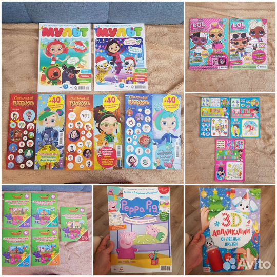 Журналы с заданиями и головоломками для детей