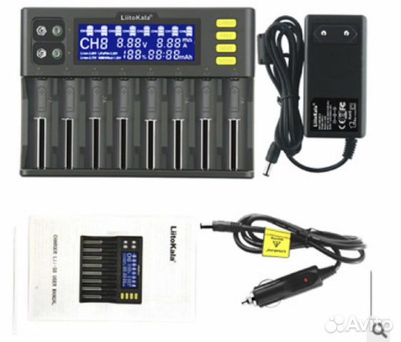 Зарядка Liitokala Lii-S8