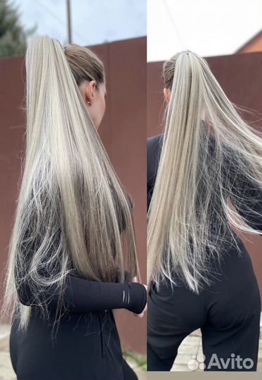 Накладные хвосты /хвосты на резинке /шиньоны