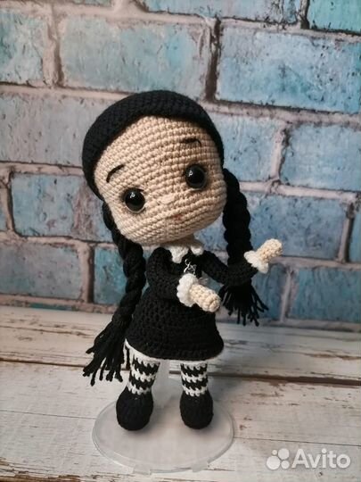 Кукла Уэнсдей Адамс.Wednesday Addams