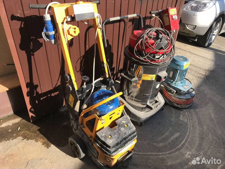 Аренда шлифовальных машин по бетону