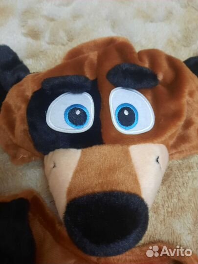 Новогодний костюм собаки