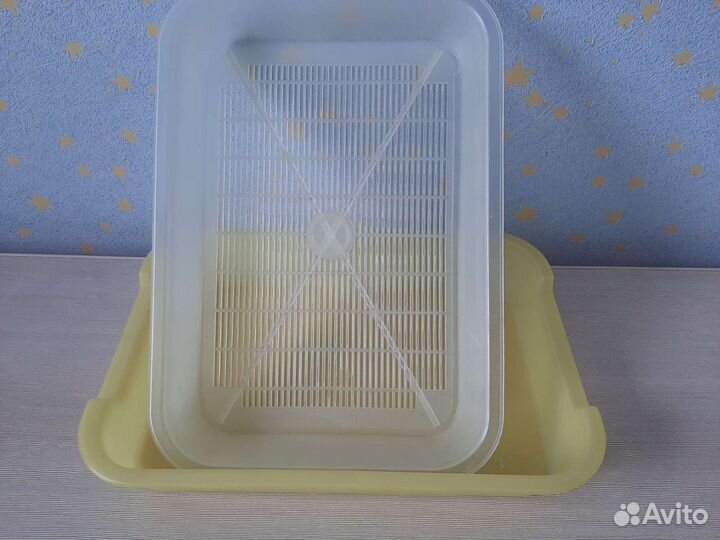 Лоток для кошек.нов.большой и прочный.лоток алюмин