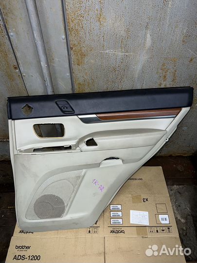 Комплект дверных карт задних Паджеро 4