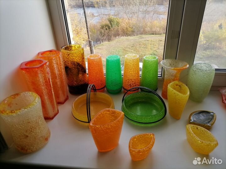Вазы, этажерки вспененое оргстекло СССР