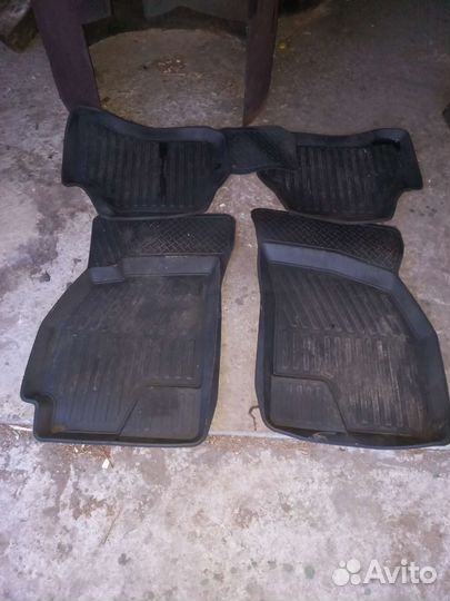 Автомобильные коврики резиновые hyundai accent