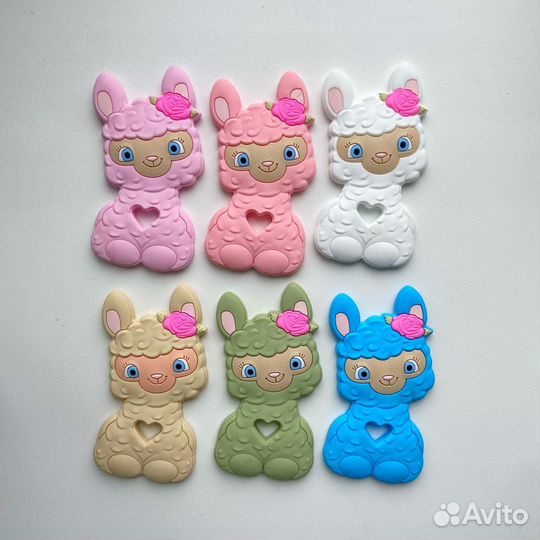 Силиконовый грызунок прорезыватель