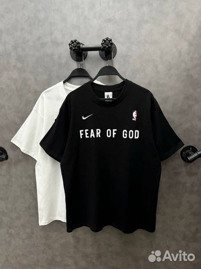 Футболка Nike fear of god nba