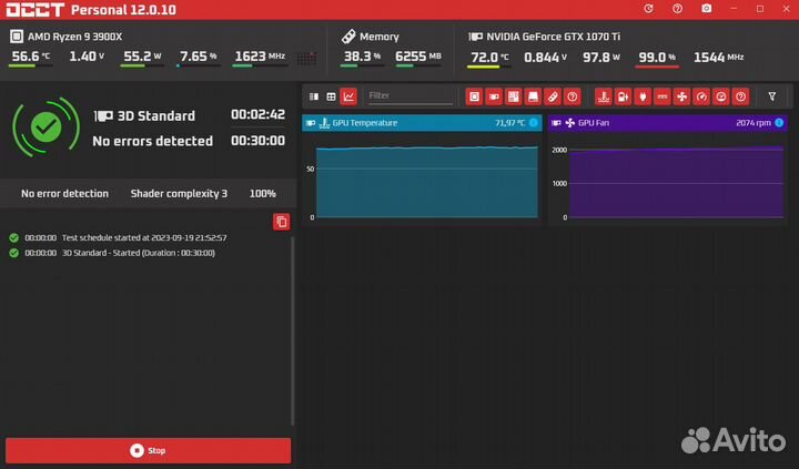 Видеокарта gtx 1070ti gigabyte gaming 8gb