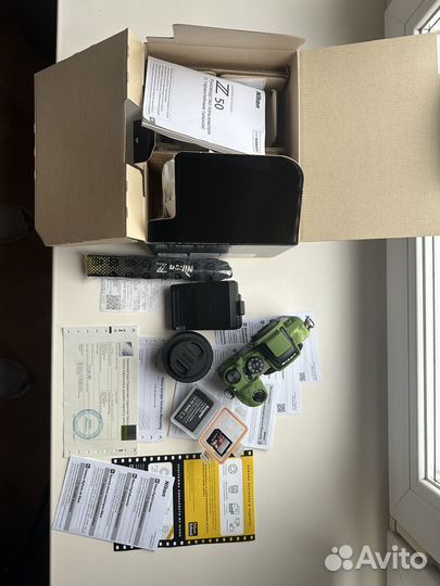 Фотоаппарат nikon z50 kit 16-50 с подарками