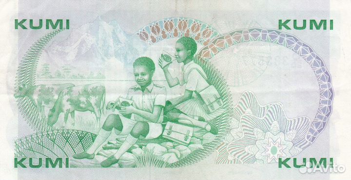 Банкноты Египет Кения Лесото