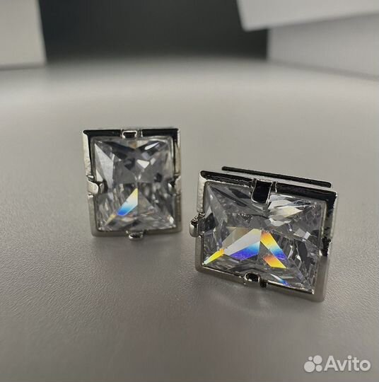 Серьги tiffany квадрат