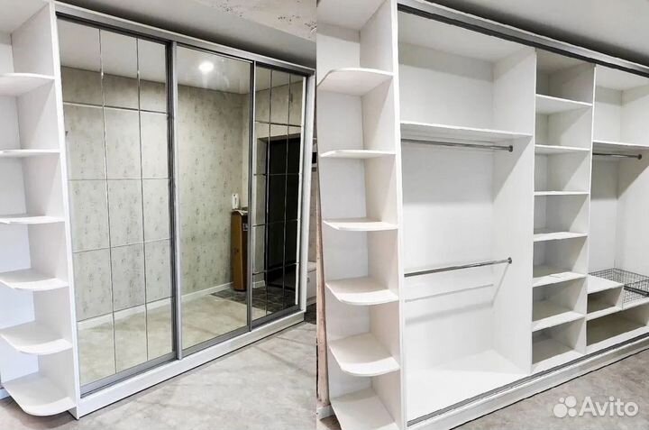 Шкафы купе от производителя.С зеркалом