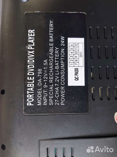 Портативный видеопроигрыватель Sony