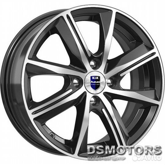 Диски Арнар 7.0/17 5x114.3 ET40 d67.1 алмаз чёрный