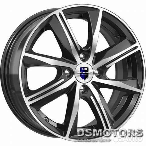 Диски Арнар 7.0/17 5x114.3 ET40 d67.1 алмаз чёрный