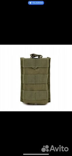 Подсумок для магазина ак олива