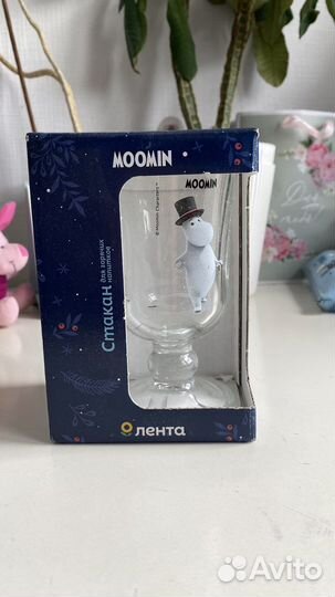 Муми лента стакан под горячее муми-тролли